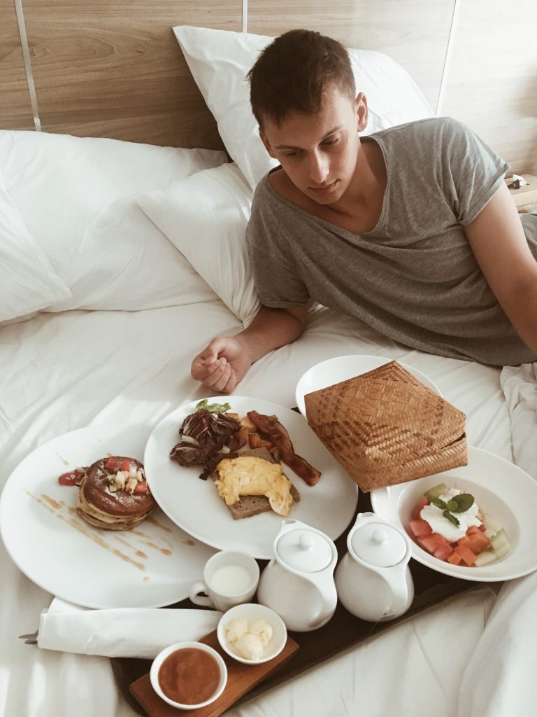 Breakfast in bed